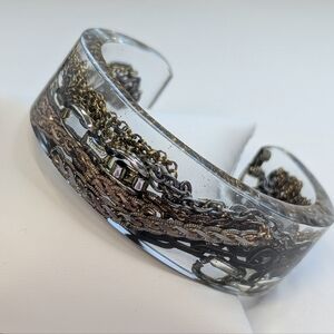 Handmade Chain Cuff Bracelet